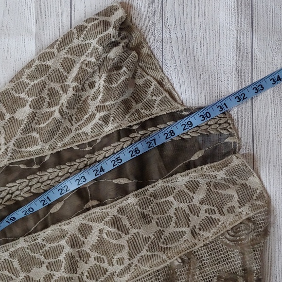 ADORE MULTIMEDIA ASYMMETRICAL TUNIC TOP - Picture 7 of 7